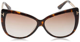 Tom Ford Sunglasses REVEKA dark havana/brown mirror